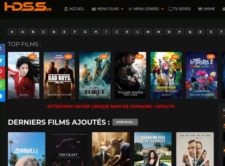 Film Et Séries En Streaming Hdss – Tous les films et séries en streaming gratuits [2020] - Le