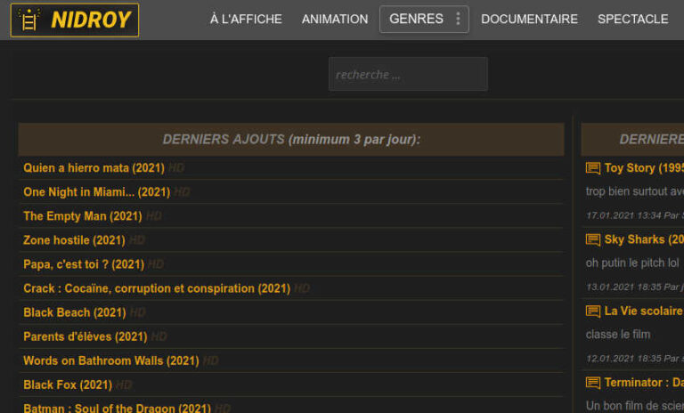 Pourquoi Les Sites De Streaming Ne Marche Plus Nidroy – Tous Les Films En Streaming Gratuits (août 2021)