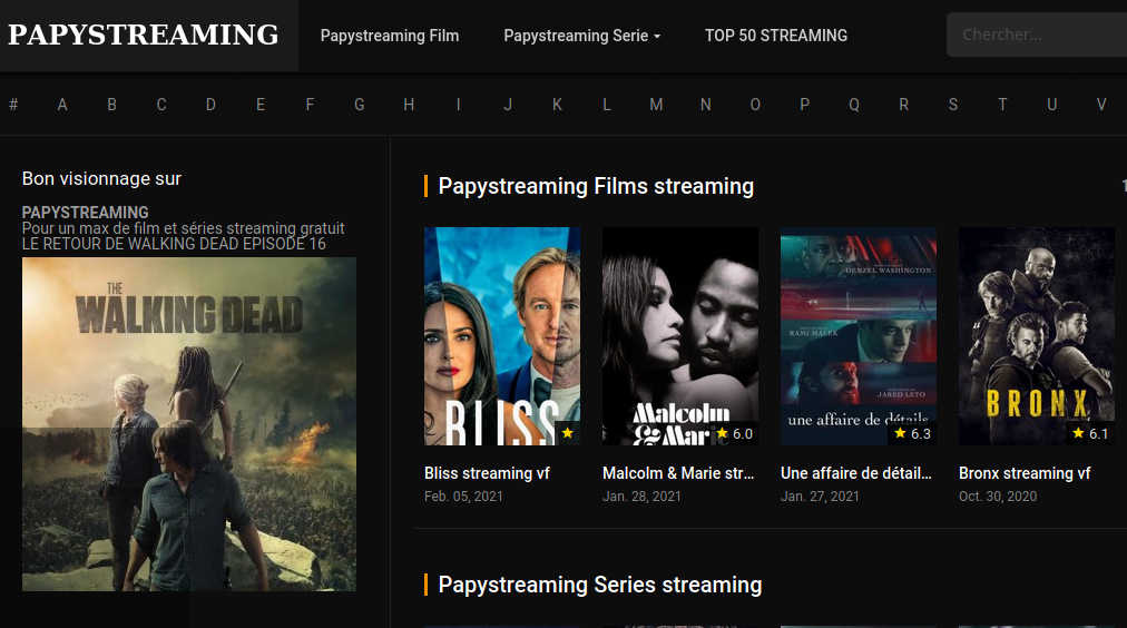 site de streaming gratuit 2021