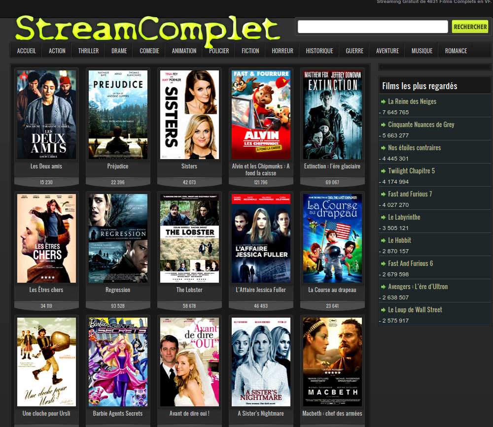 site de streaming gratuit 2021