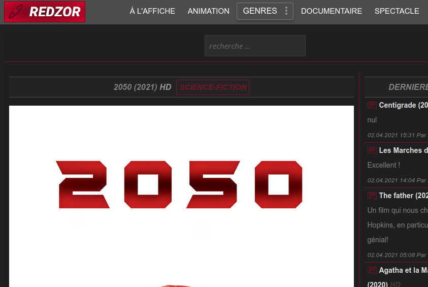 Film Streaming , streaming vf, voirstreaming redzor.com -> nidroy.com