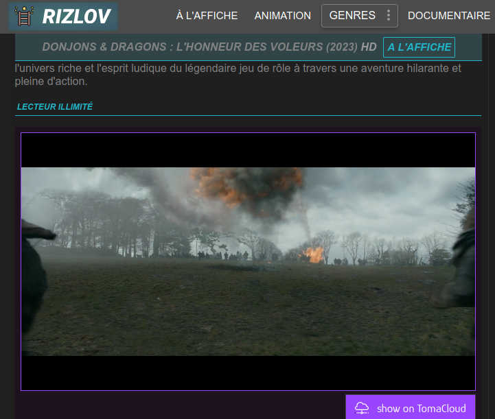 rizlov film streaming